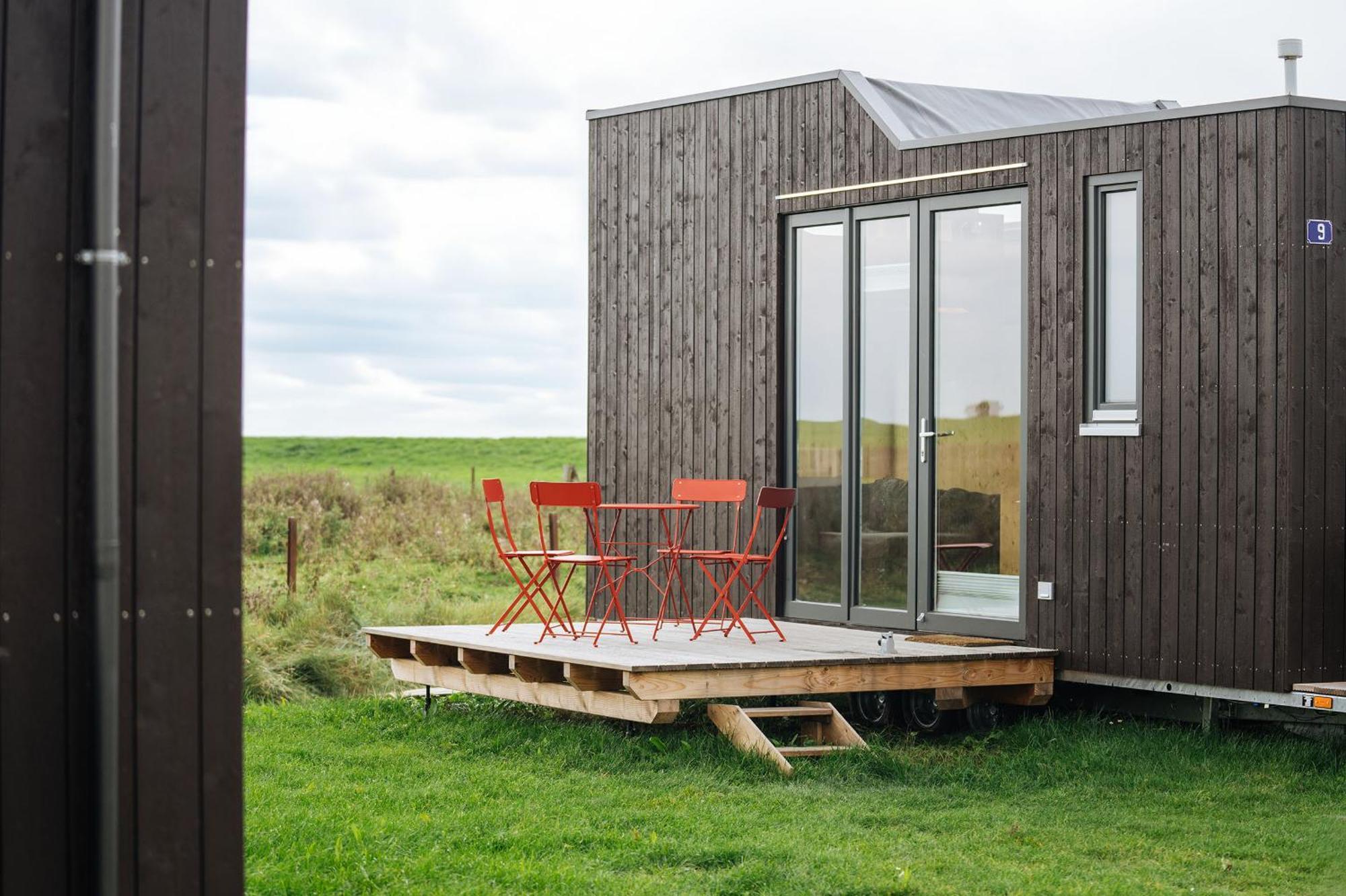 Tiny House Nature 9 Zur Kuhweide - Green Tiny Village Harlesiel Carolinensiel Ngoại thất bức ảnh